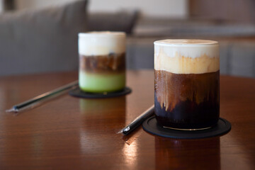 a special creamy coffee