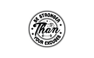 Fitness-Gym T-Shirt Design
