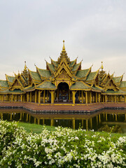 Naklejka premium Pavilion of Enlightenment in Ancient Siam, Bangkok