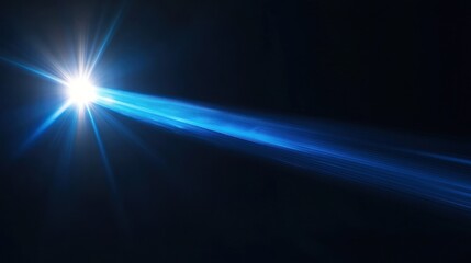 Fototapeta premium Blue Light Beam