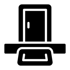 doormat glyph icon