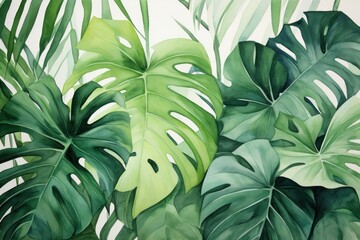 Tropical leaves nature backgrounds tropics.
