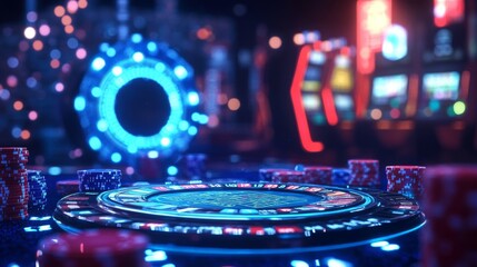 Neon Casino Nightlife