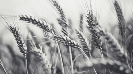 Beautiful Wheat Field, Generative AI