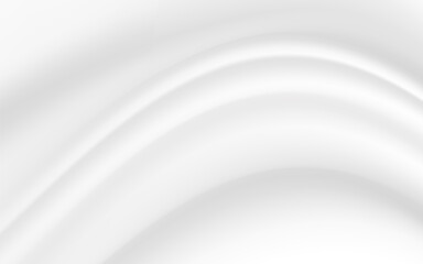 Abstract white gradient with gentle curves for a sleek, modern look.