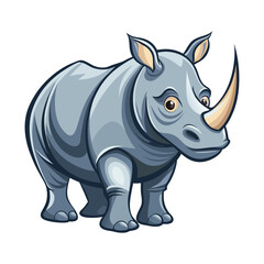 Fototapeta premium rhinoceros best vector design ai eps file download.