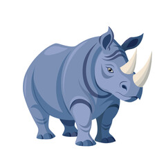 Fototapeta premium rhinoceros animal best vector design ai eps file download