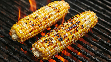 Charred and Buttered Grilled Corn