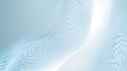 Abstract Blue Wave Pattern