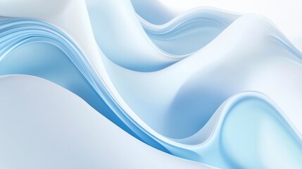 Fototapeta premium Abstract Blue Waves