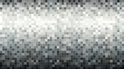 Fototapeta premium Abstract pixelated pattern background in grey, black, and white tones