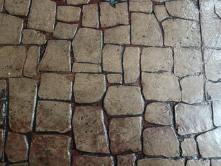 Very interesting and unique floor motif