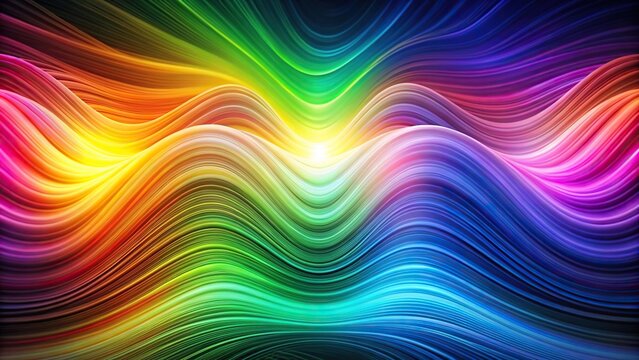 Abstract quantum rainbow wave function background