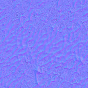 Seamless dunes normal map