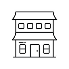 Duplex vector icon stock illustration