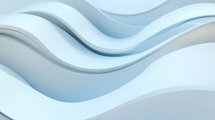 Abstract Blue Waves