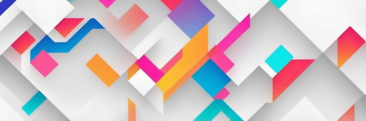 Abstract 3D geometric shapes dynamic background pattern