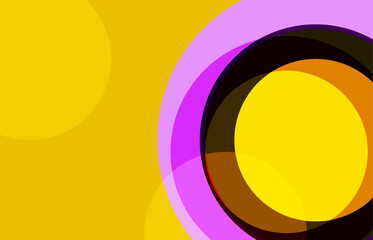 abstract background with lines. yellow banner background. abstract yellow graphic design banner pattern background template