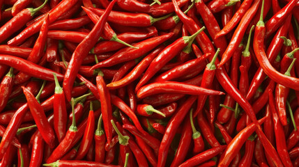 Fototapeta premium Organic Red Indian Chilies for Spicy and Flavorful Dishes