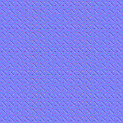 Seamless patterned metal normal map © Mat Karmon
