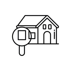 Property Appraisal vector icon stock illustration