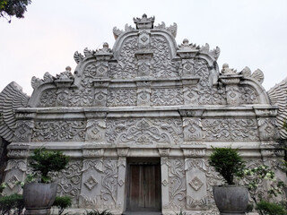 Taman Sari Water Castle in Yogyakarta Indonesian