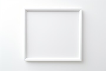 Fototapeta premium Minimal smooth backgrounds frame white.