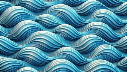 Abstract seamless wave pattern with perfect depth of field