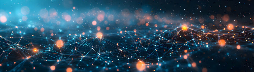 Floating Network of Interconnected ESG Icons - Wide Shot Concept Illustrating Environmental, Social, and Governance Principles with Dynamic Camera Movement