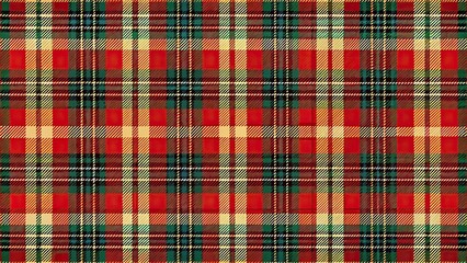 Abstract silhouette seamless pattern of tartan plaid