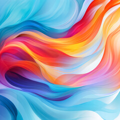 Obraz premium Textur Hintergrund gemalt mit hellen weichen Farben, Generative AI