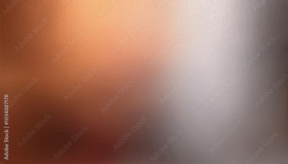 Leinwandbilder soft metallic gradient texture background with warm orange to silver transition. ideal for elegant b