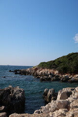 Natural Beauty: Ksamil Rocks from a Boat