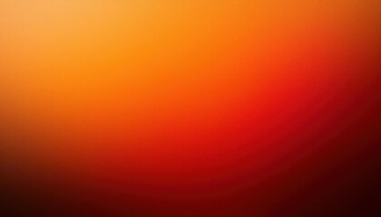 Obraz premium Warm Gradient Abstract Background Banner with Orange to Red Gradient Texture, Ideal for Autumn Themed Web Banners, Minimalistic Presentation Slides, and Cozy, Creative Design Projects