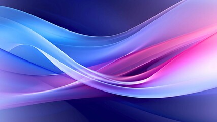 Pink/Blue/Purple, 3d abstract wave background