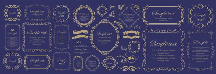 クリスマスフレームセット