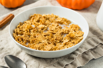 Healthy Pumpkin Spice Breakfast Cereal