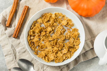 Healthy Pumpkin Spice Breakfast Cereal