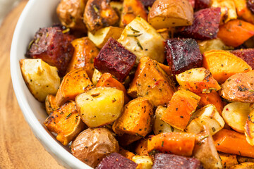 Homemade Healthy Autumn Roasted Root Vegetables