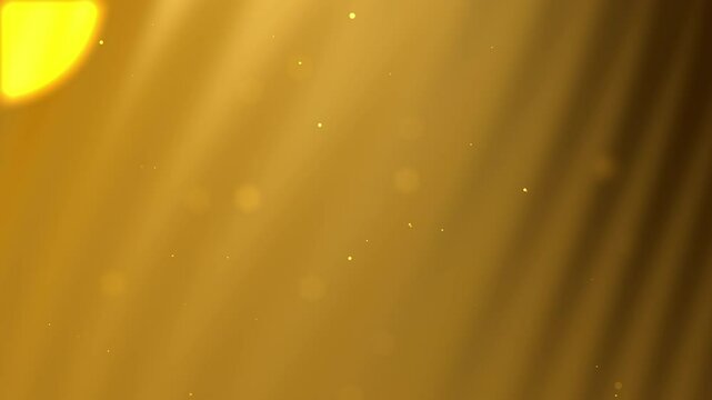 Golden background with scattered yellow dots. Suitable for festive designs, party invitations, and celebratory graphics. Ideal for bright, cheerful themes.