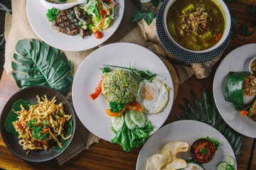 Nusantara gourmet cuisine expensive meals premium food
