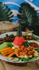 Nusantara gourmet cuisine expensive meals premium food
