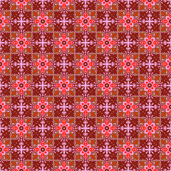 geometric luxury vector seamless pattern. talavera or tile pattern design