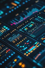 Real-Time Market Data Dashboard Highlighting Key Competitive Advantage Areas