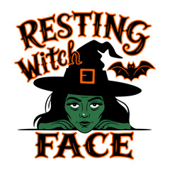 Spooky Halloween T-Shirt Design: Ghosts, Pumpkins, and Witches - Vector Illustration. Generative with AI