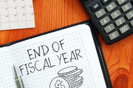 End Of Fiscal Year is shown using the text