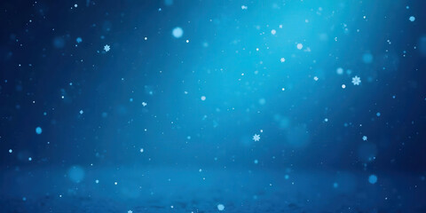 Obraz premium Falling snowflakes wallpaper featuring a clean design with gentle snowfall against a serene background. Perfect for winter themes, cozy interiors, and seasonal decor