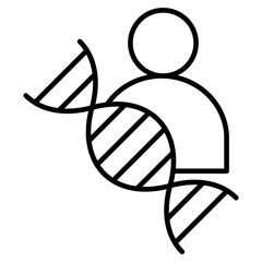 Human genome project icon
