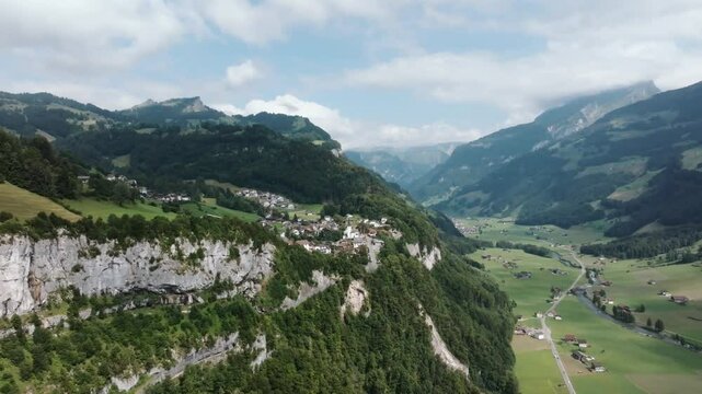 Illgau above the Muotatal in Schwyz, Switzerland
