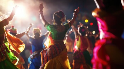 Vibrant cultural dance performance celebrating tradition and community